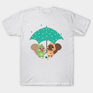 Squirrel Rainy day T-Shirt